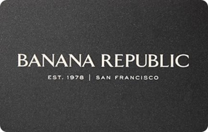 Banana republic deals gift card