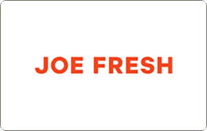 Joe Fresh Gift Cards