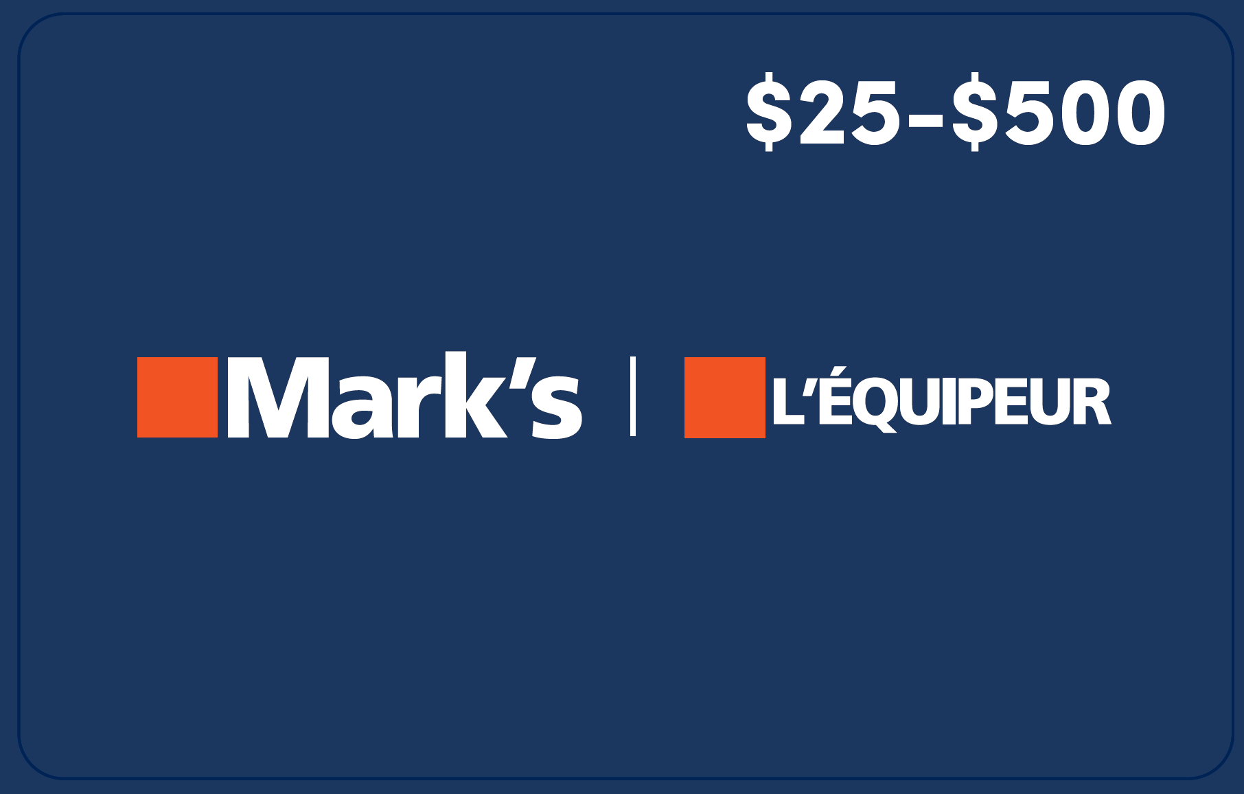 Mark's Work Wearhouse Gift Cards